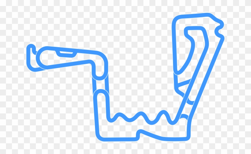 Karting Circuit Vector Clipart #4522756