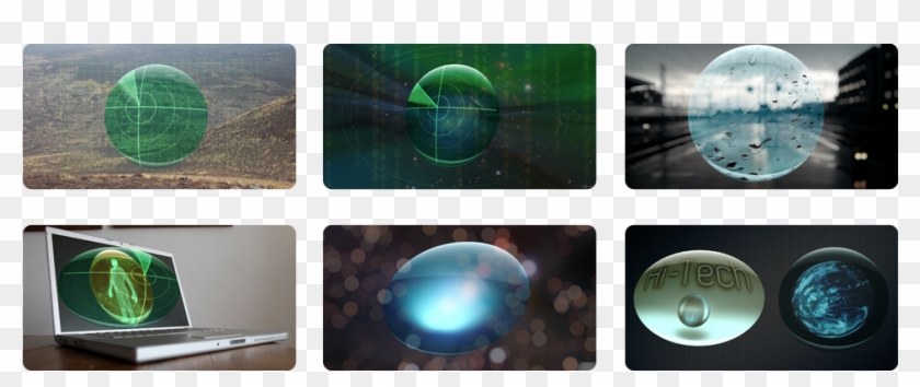 Hi-tech Futuristic Screen - Circle Clipart