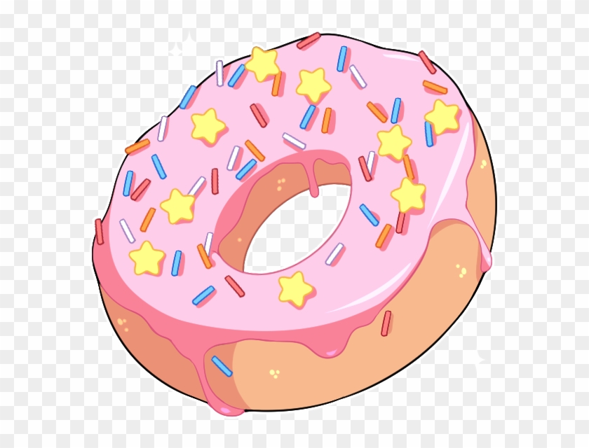 I'm On A Diet So The Only Way I Can Satisfy My Constant - Doughnut Clipart
