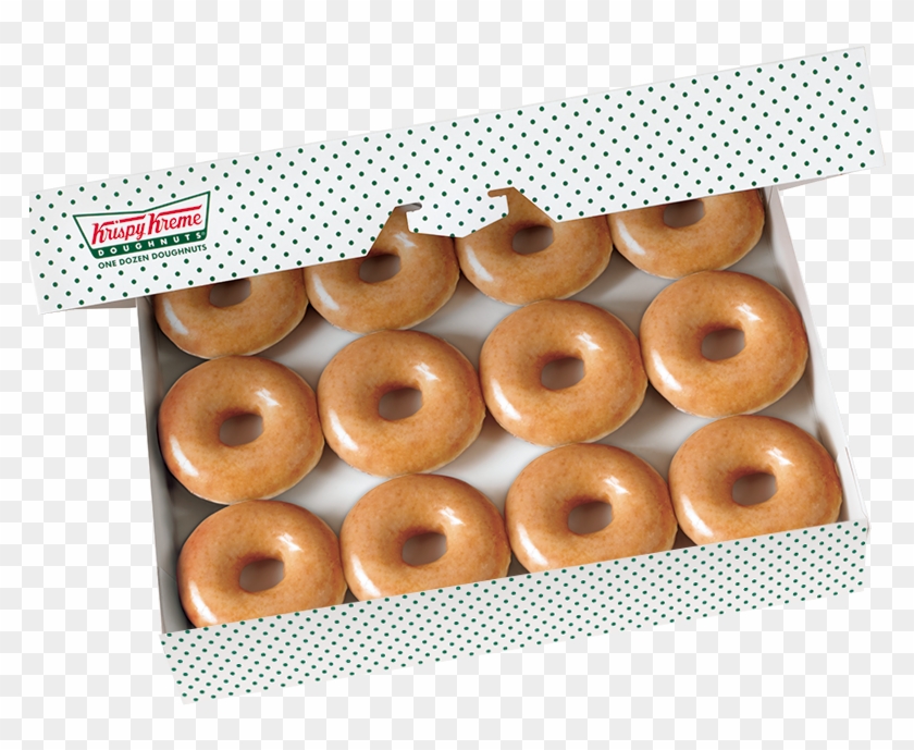 Krispy Kreme Original Glazed Dozen Clipart