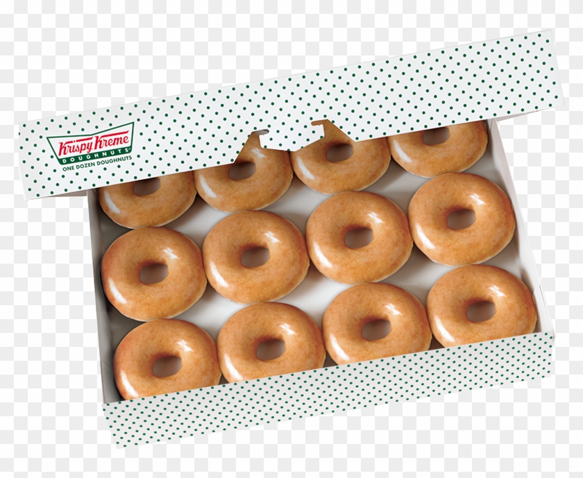 Krispy Kreme Original Glazed Dozen Clipart #4523214