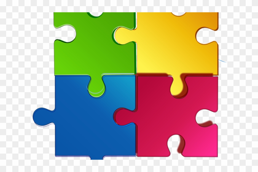 Jigsaw Puzzle Png Transparent Images - Jigsaw Puzzle Transparent Background Clipart #4523430