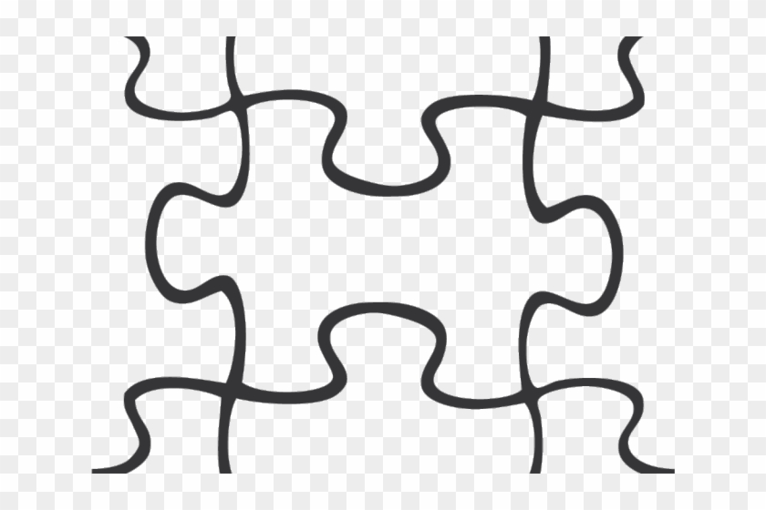 Jigsaw Puzzle Png Transparent Images - Plantilla Puzzle Png Clipart #4523492