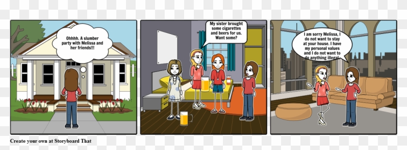 A Slumber Party - House On Mango Street The Vargas Kids Clipart #4523532