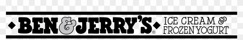 Ben & Jerry's 02 Logo Png Transparent - Line Art Clipart