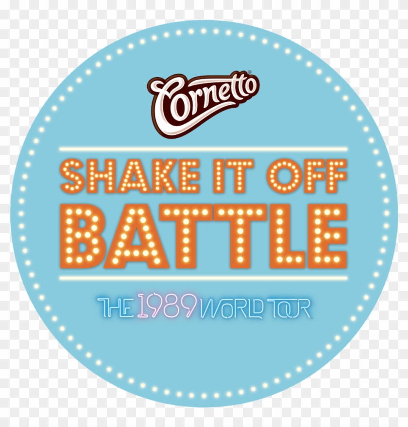 “cornetto Shake It Off Battle” Launch Roadshow - Label Clipart