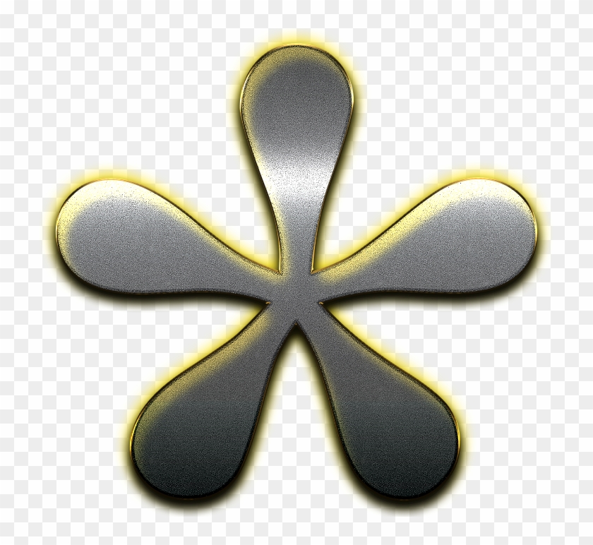 Asterisk Png Transparent Image - Cross Clipart #4523931