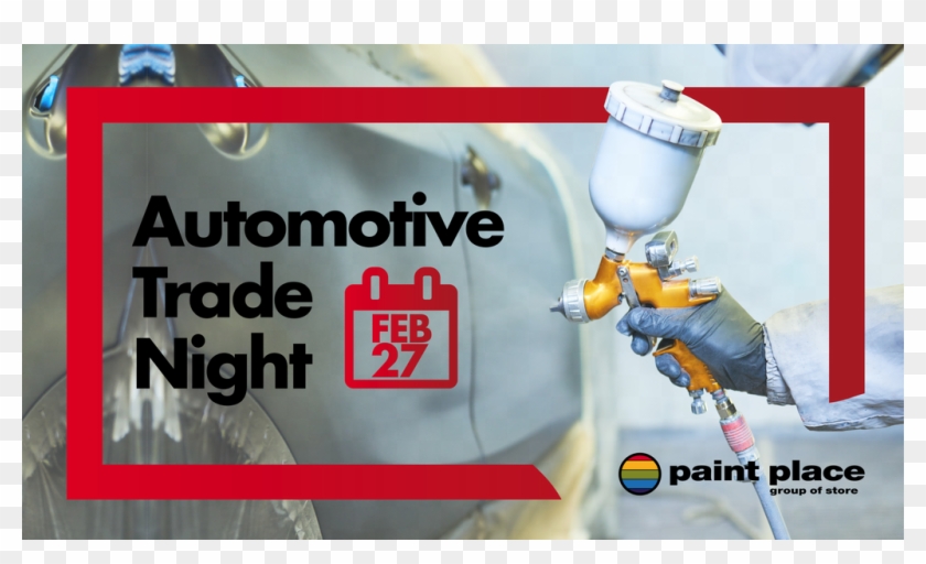 Automotive Trade Night - Paint Place Clipart #4524000