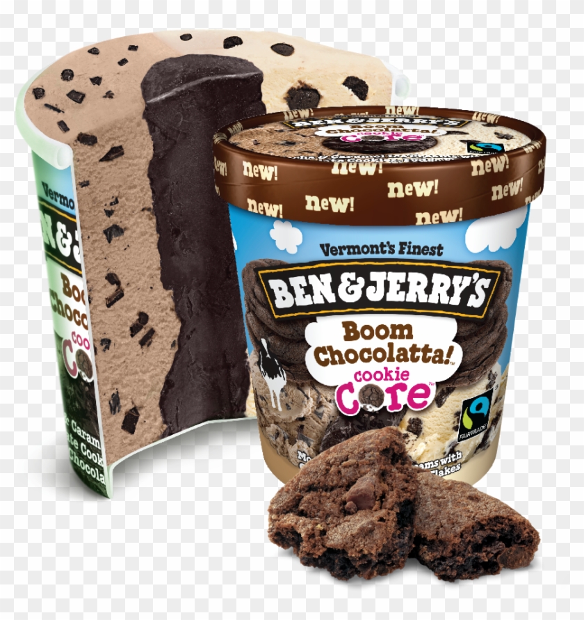 Ben & Jerry's Boom Chocolatta - Ben And Jerry's Sugar Cookie Core Clipart #4524107