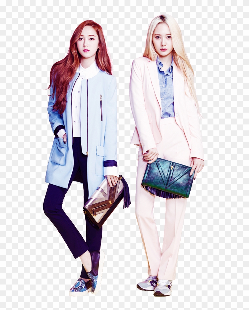 #krystal #jessica #jessicajung #jessicaandkrystal #jungsisters - Jessica Krystal Png Clipart