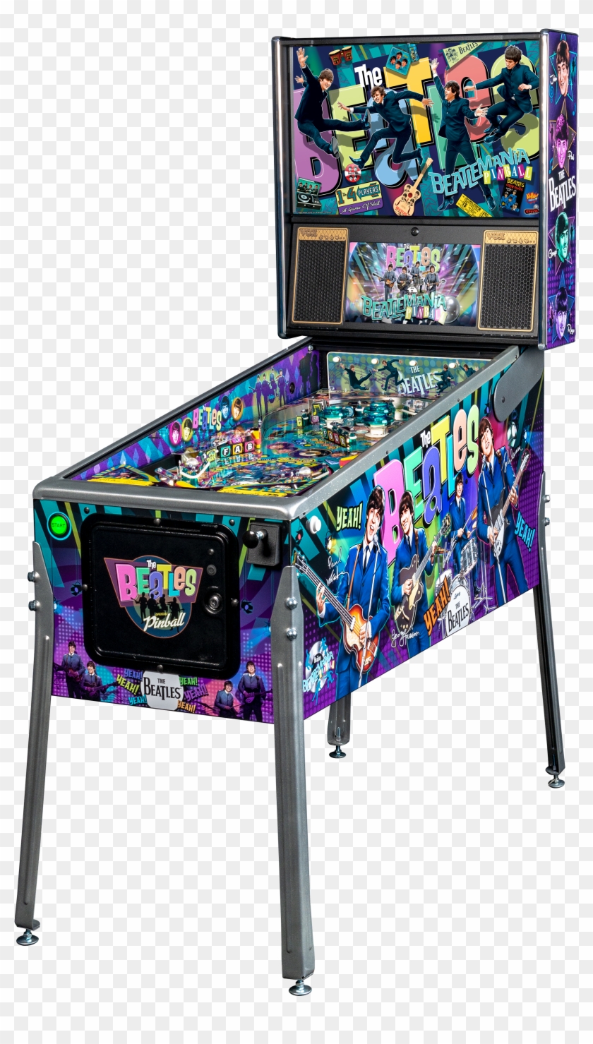 The Beatles Stern Platinum Transparent Background - Stern Beatles Pinball Clipart