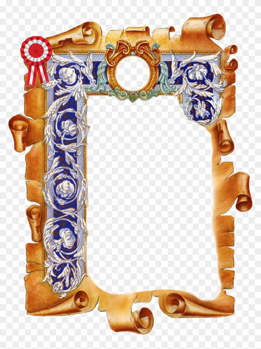 Descargar Caratulas Pinterest - Pergaminos Caratulas En Blanco Clipart