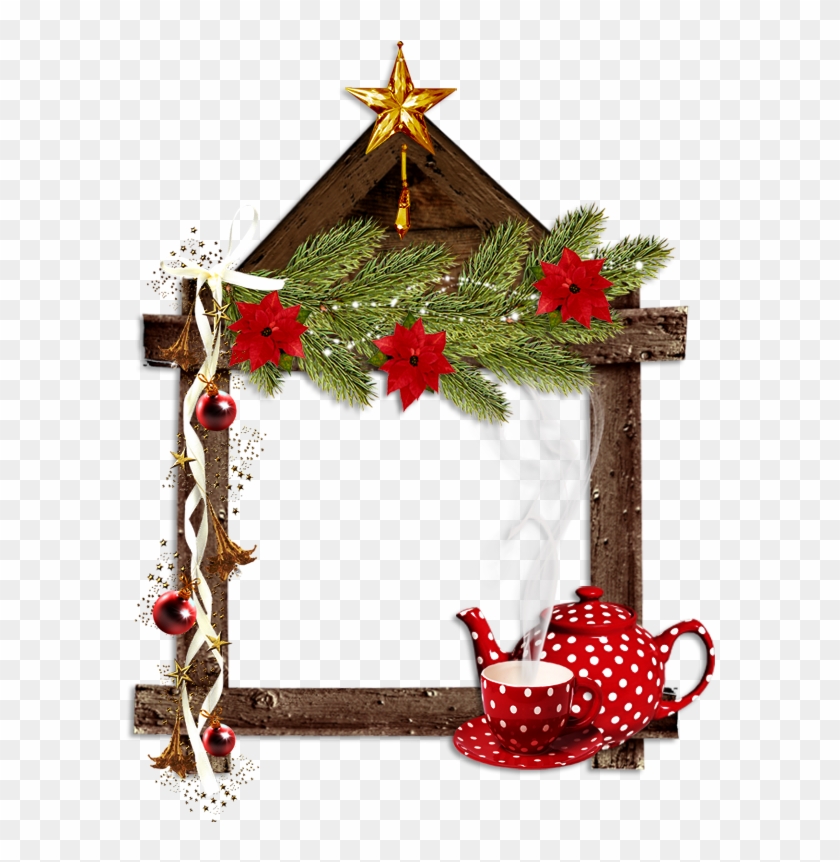 X0cfszn - Christmas Tea Border Clipart - Png Download