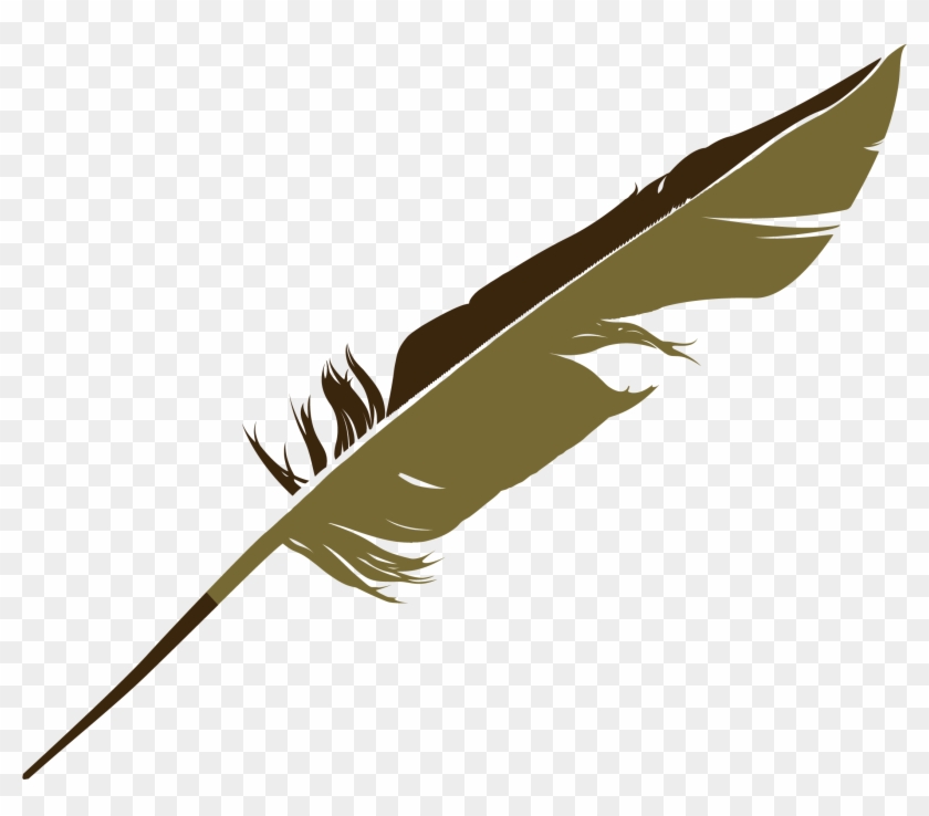 Pluma Png - Featherpng Vector Clipart #4525185