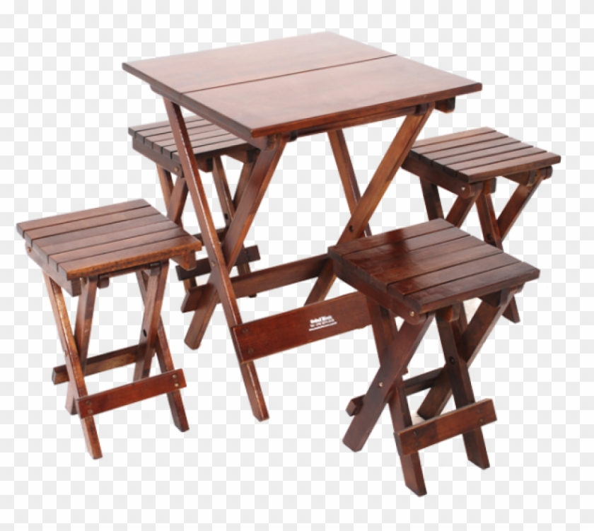 Banquinho De Madeira Dobravel Clipart