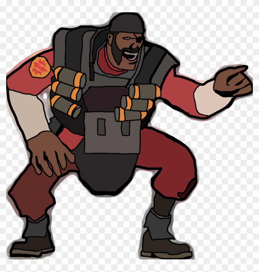 Low Effort Demomancreation - Cartoon Clipart