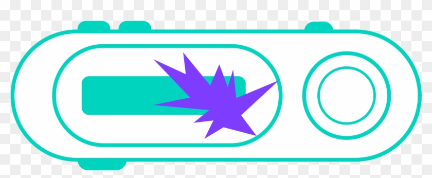 Cracked Screen - Metro Sneakers Clipart