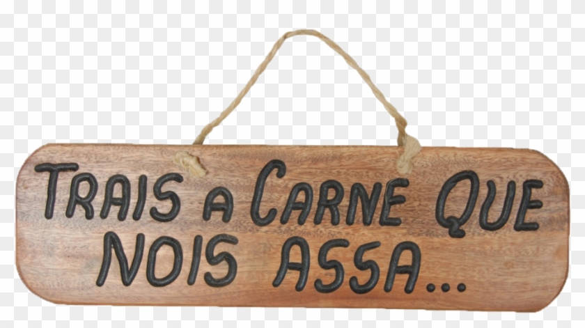 Photo Placas Para Churrasqueira Em Madeira Entalhada - Banner Clipart