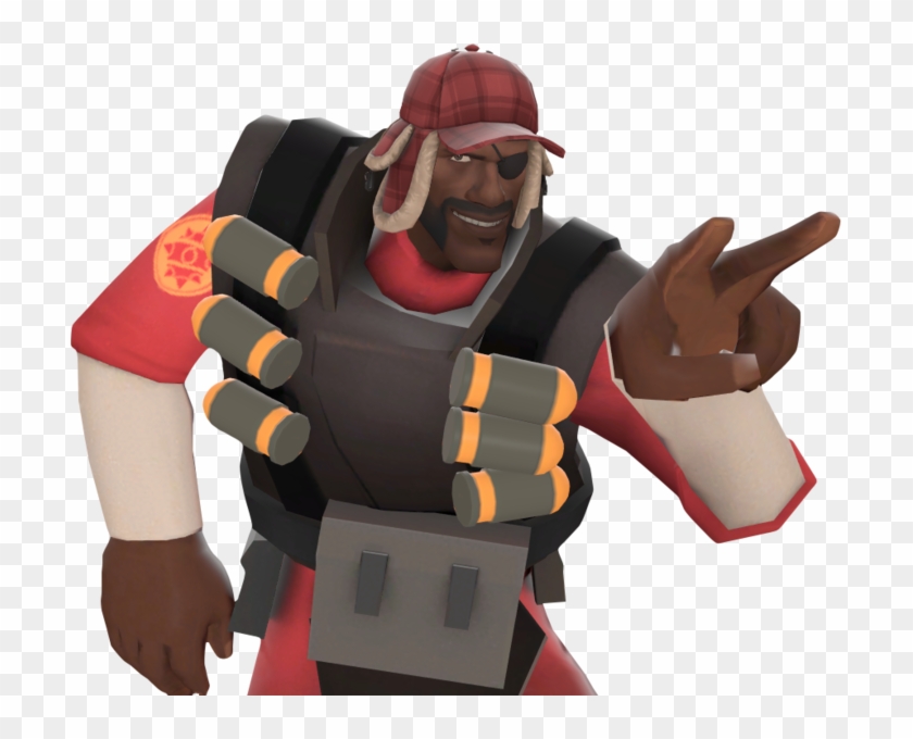 709px-winter Woodsman Demoman - Tf2 Demoman End Of The Line Clipart #4526028