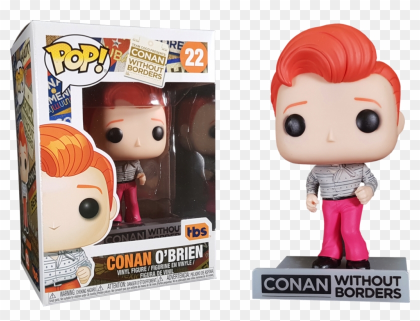 Conan Without Borders Funko Pop Conan O'brien - Conan Without Borders Pop Clipart #4526166