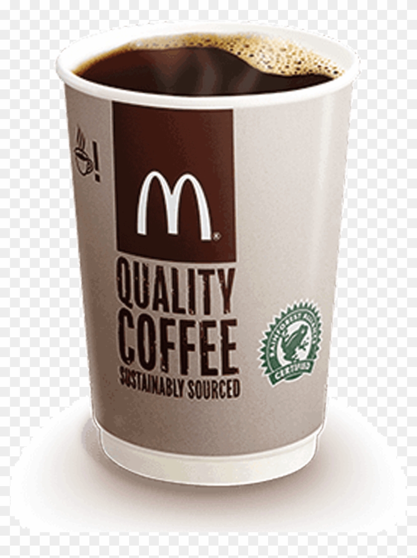 Black Coffee - Mcdonalds Coffee Rainforest Alliance Clipart #4526225