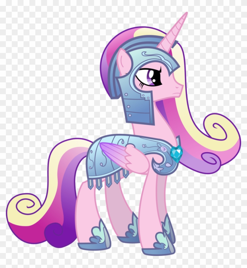 Princess Cadance In Royal Armor By Memershnick - Princess Cadence With Armor Clipart #4526320