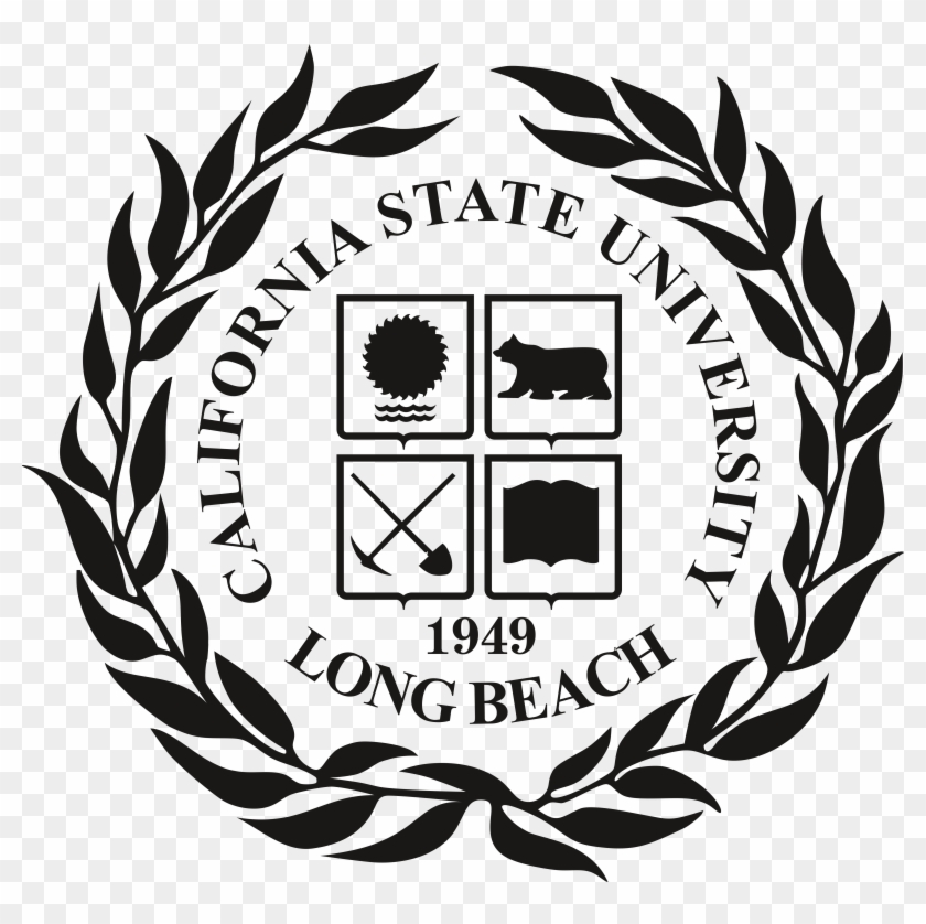 California State University Long Beach - California State University Long Beach Seal Clipart #4526353