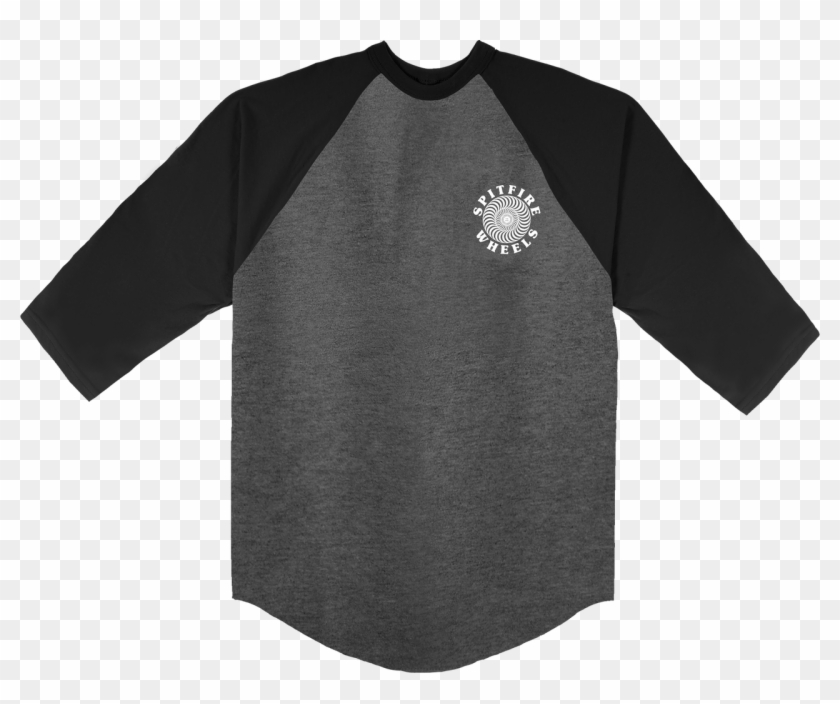 Spitfire Wheels Lil Og Classic 3/4 Sleeve Premium T-shirt - Active Shirt Clipart