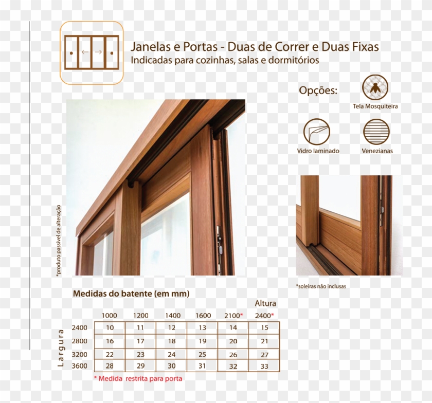 Janelas Portas Duas Correr Duas Fixas - Plywood Clipart #4526613