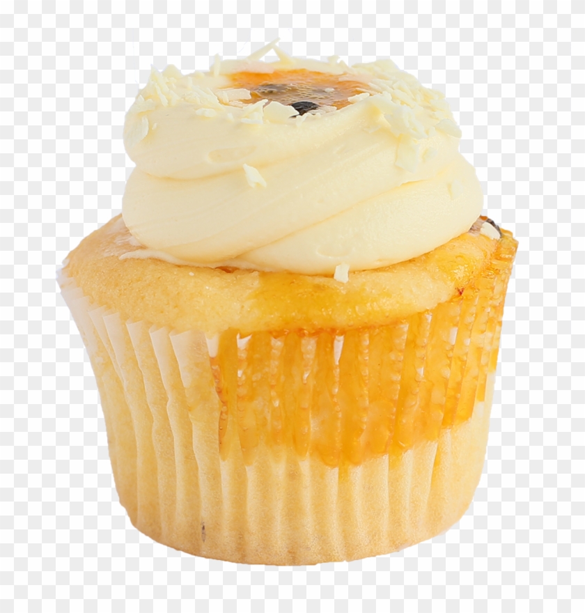 Png Free Stock Passionfruit White Choc Collection Central - Cupcake Clipart