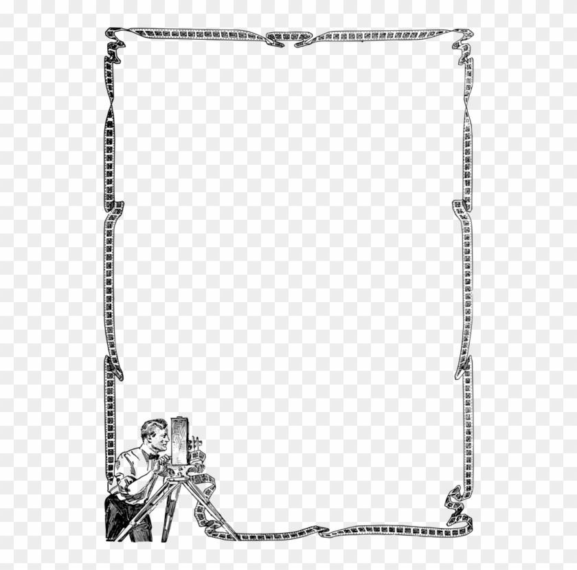Borders Clipart Camera - Old Camera Frame Png Transparent Png