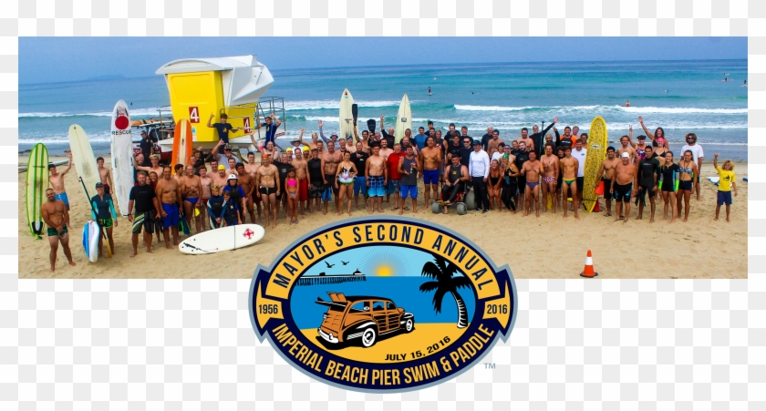 Mayors Swim Paddle Website V2 - Imperial Beach Clipart #4526776