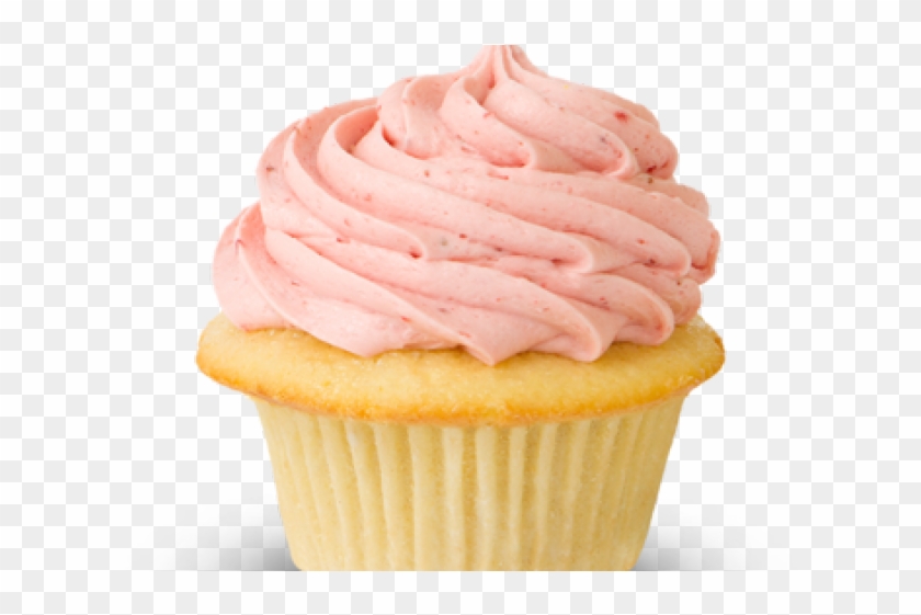 Vanilla Cupcake Clipart Transparent Background - Cupcakes With Transparent Background - Png Download