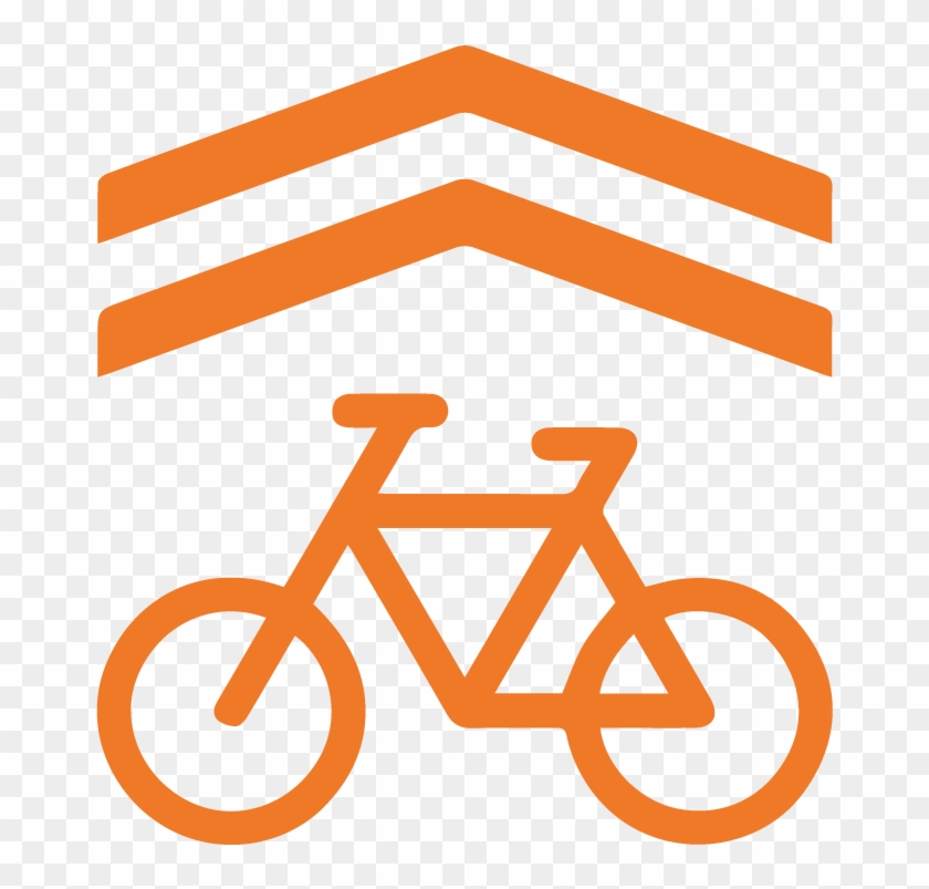 Bike Lane Png - Bicycle Lane Symbol Png Clipart #4527240
