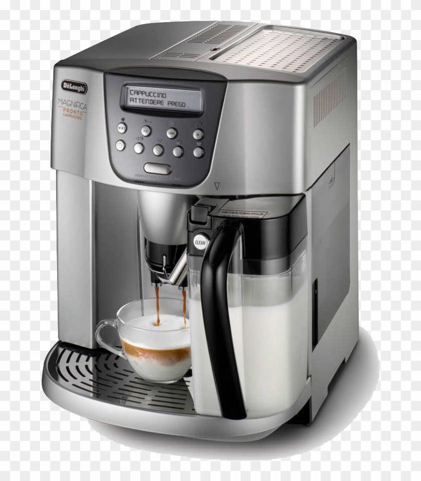 Image - Delonghi Magnifica Automatic Cappuccino Clipart #4527406