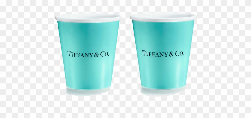 Bone China Porcelain "paper" Cups - Tiffany And Co Cups Clipart #4527642