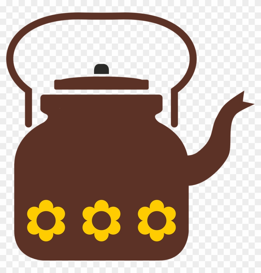 Coffeepot Retro Pot Coffee Png Image - Teko Png Clipart
