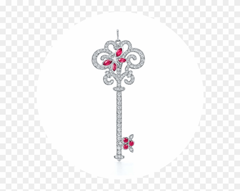 Tiffany & Co - Tiffany Enchant Dragonfly Key Pendant Clipart #4527723