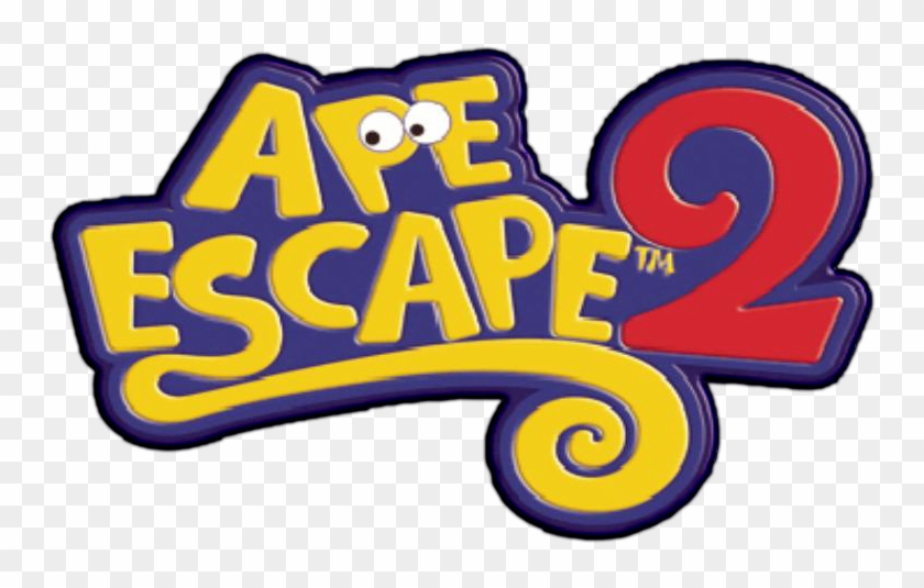 Ape Escape 2 Usa - Ape Escape 2 Logo Clipart #4527760