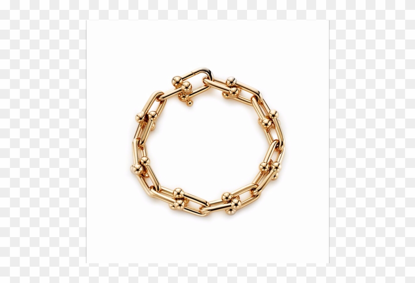 Pinterest - Tiffany Hardwear Gold Bracelet Clipart #4527847
