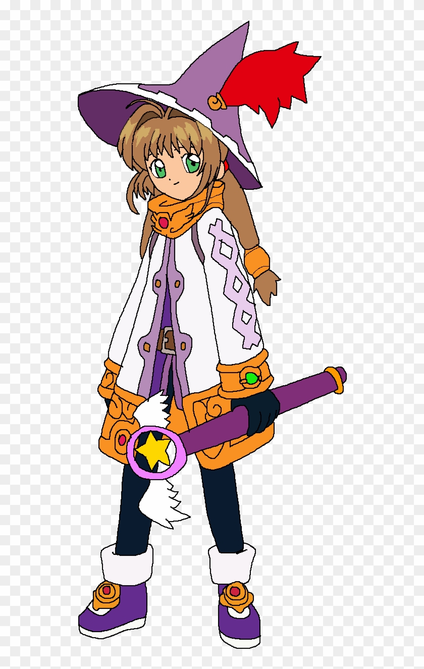 Sakura Dressed As Yumi's Fantasy Knight - Cartoon Clipart #4528001