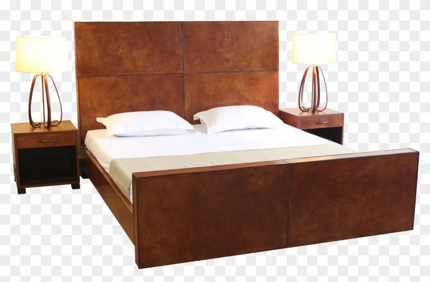 Big Heart Double Bed - Bed Frame Clipart #4528314