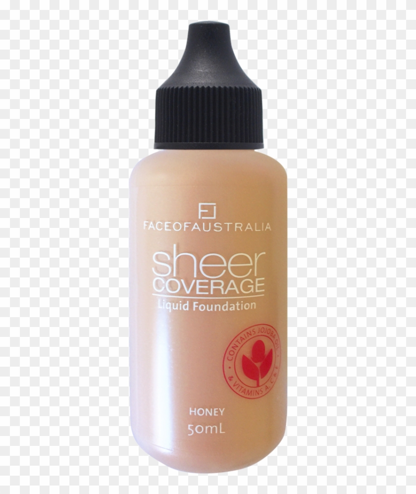 Honey Sheer Coverage Foundation - Cosmetics Clipart #4528379