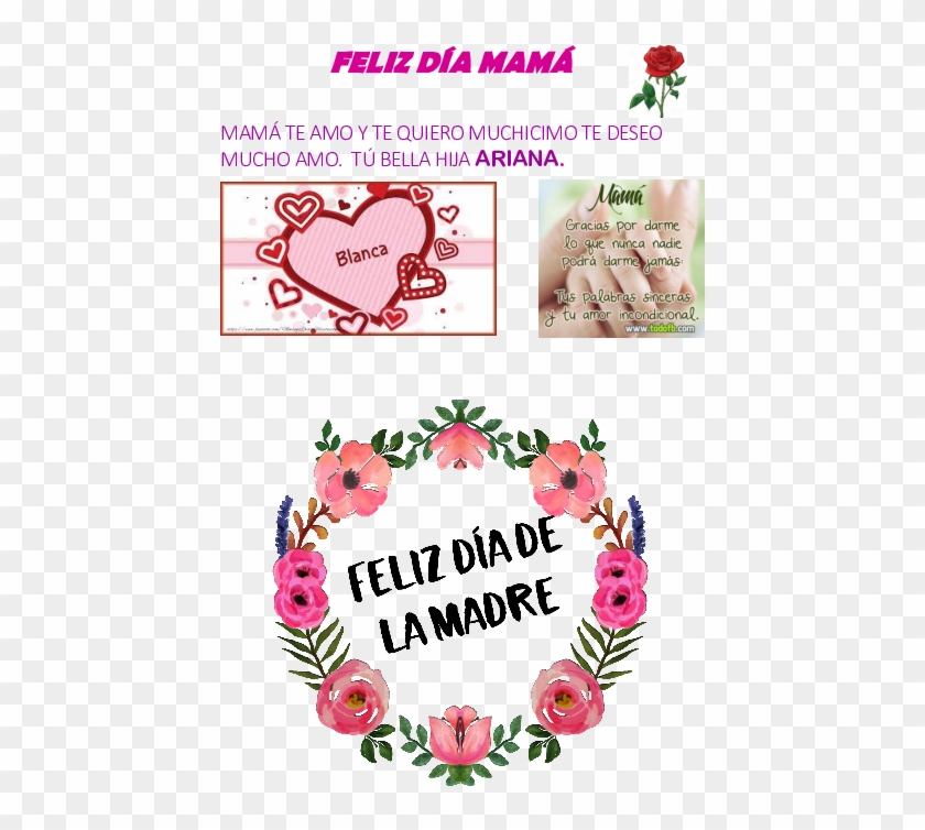 Docx - Feliz Dia De La Mama Clipart - Png Download