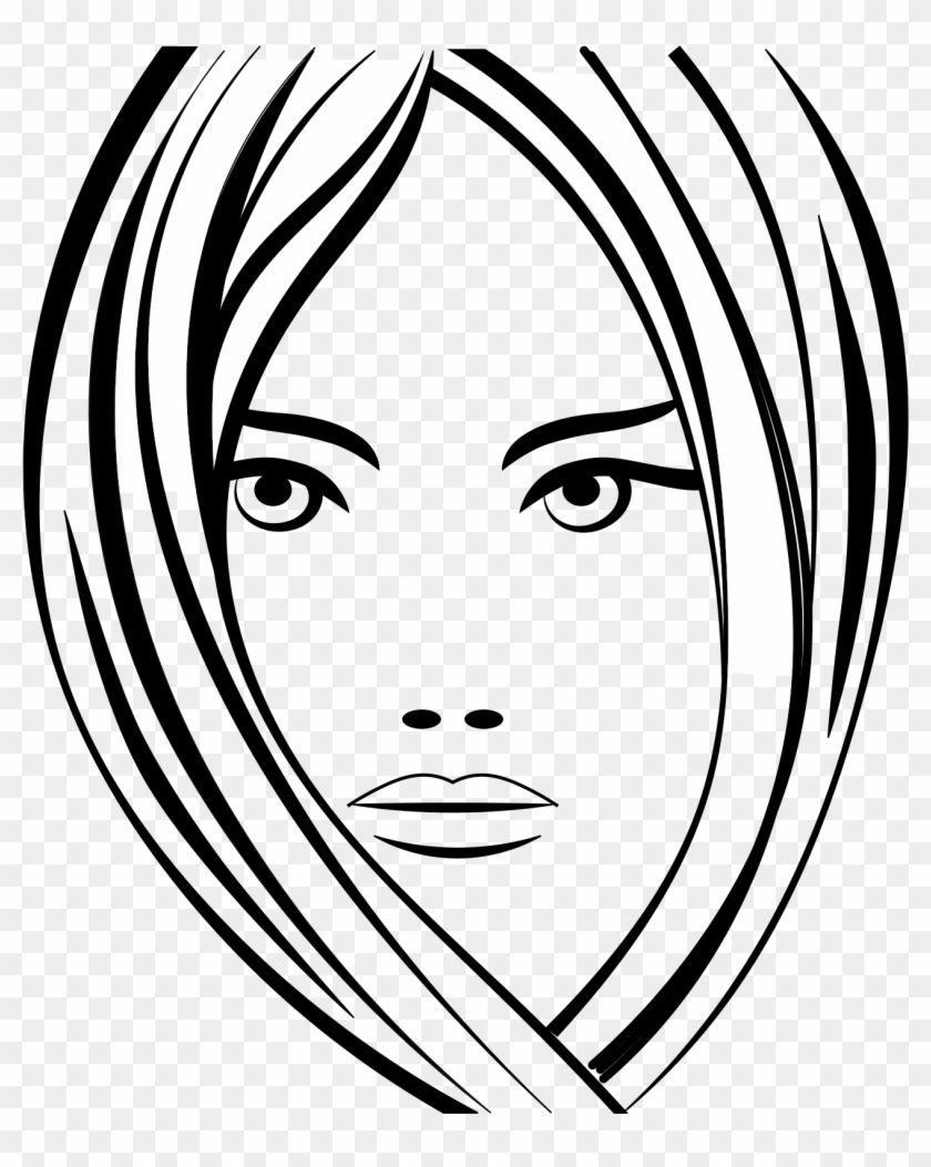 This Free Icons Png Design Of Girl With Headscarf - Clip Art Transparent Png