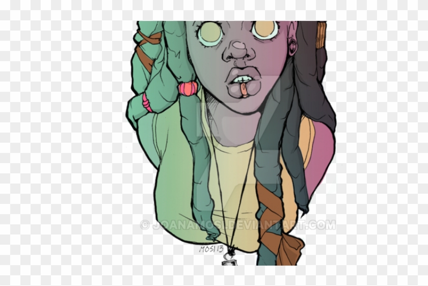 Rastas Clipart Woman - Cartoon - Png Download #4529307