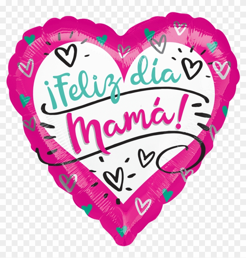 Globo Feliz Día Mamá - Feliz Dia Mama Clipart