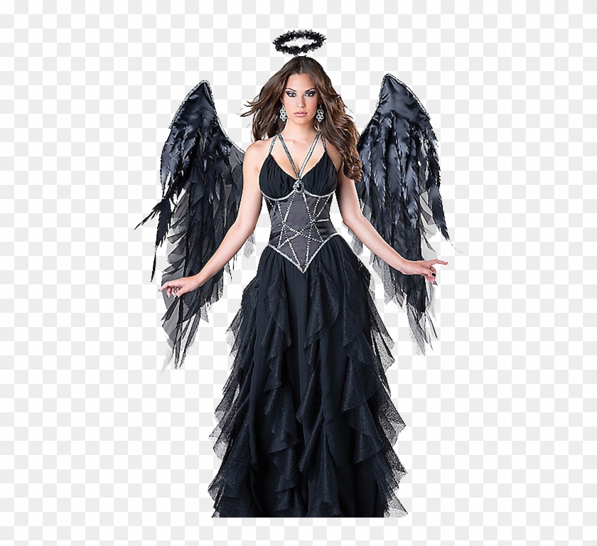 Dark Angel Halloween Costumes Clipart #4530025