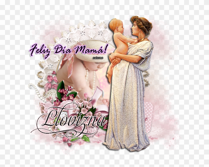 Feliz Dia Mama - Greeting Card Clipart #4530200