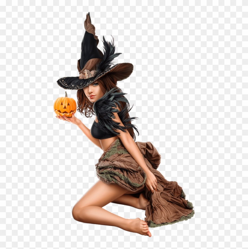 Happy Halloween Sorciere Sexy Clipart Pikpng